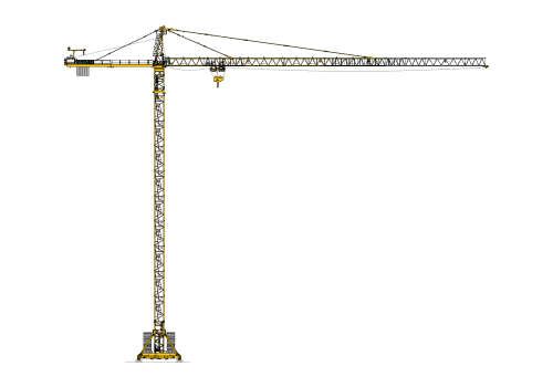 POTAIN MD 689 M25 Cranes with 0-50 HP Range & Has Cranes Type